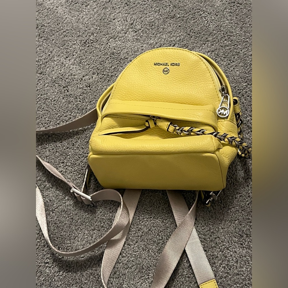 Michael Kors Sunny Yellow Backpack